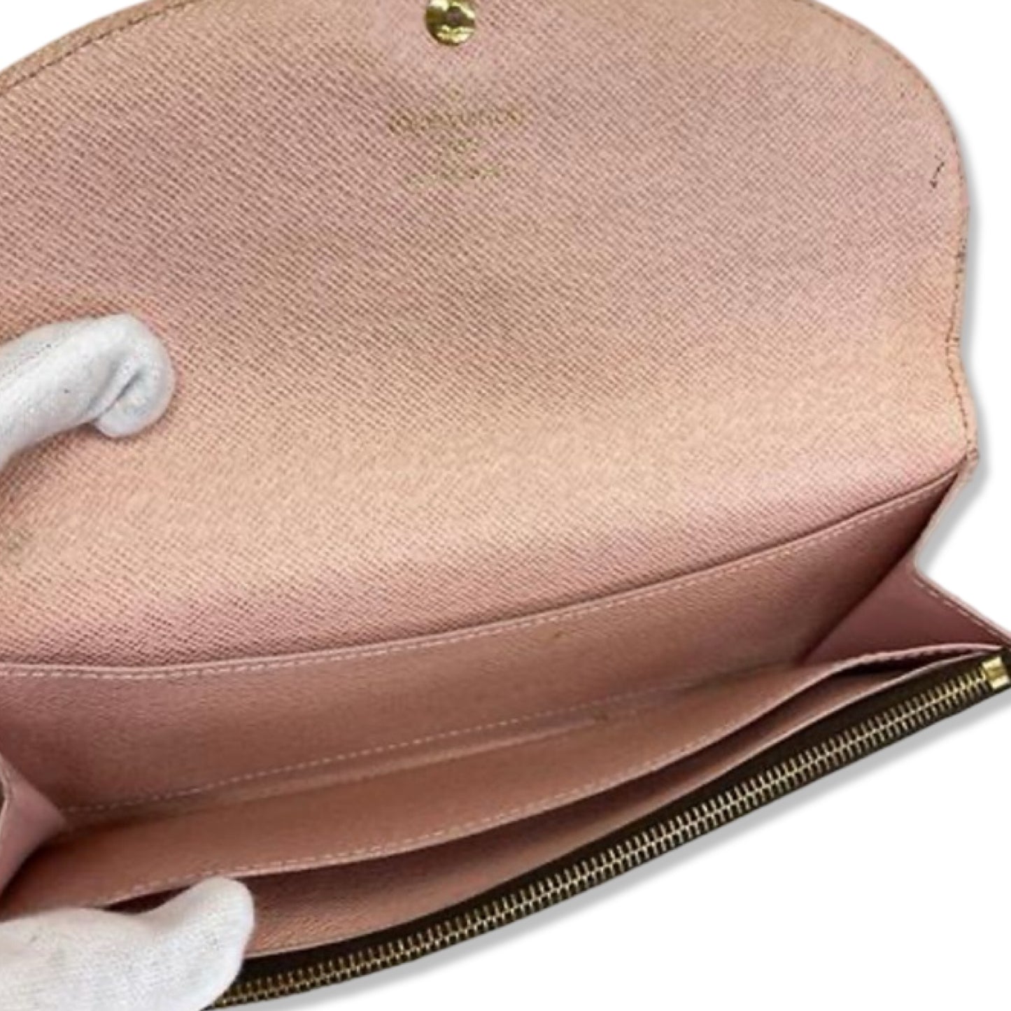 Pre-Owned Louis Vuitton Damier Ebene Canvas Sarah Wallet - LV1599