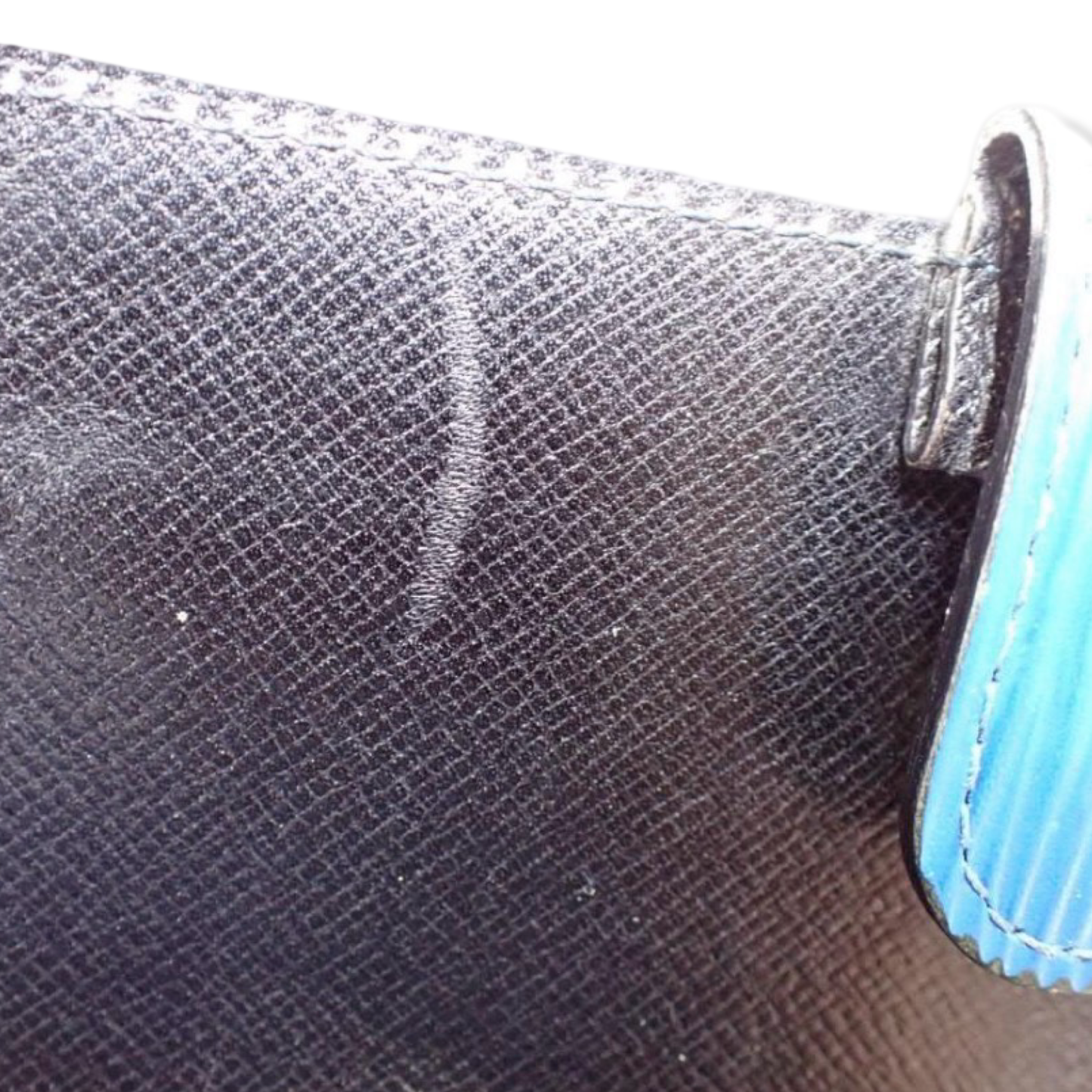 Pre-Owned Louis Vuitton Epi Leather Toledo Blue Small Ring Agenda Cover - LV2033