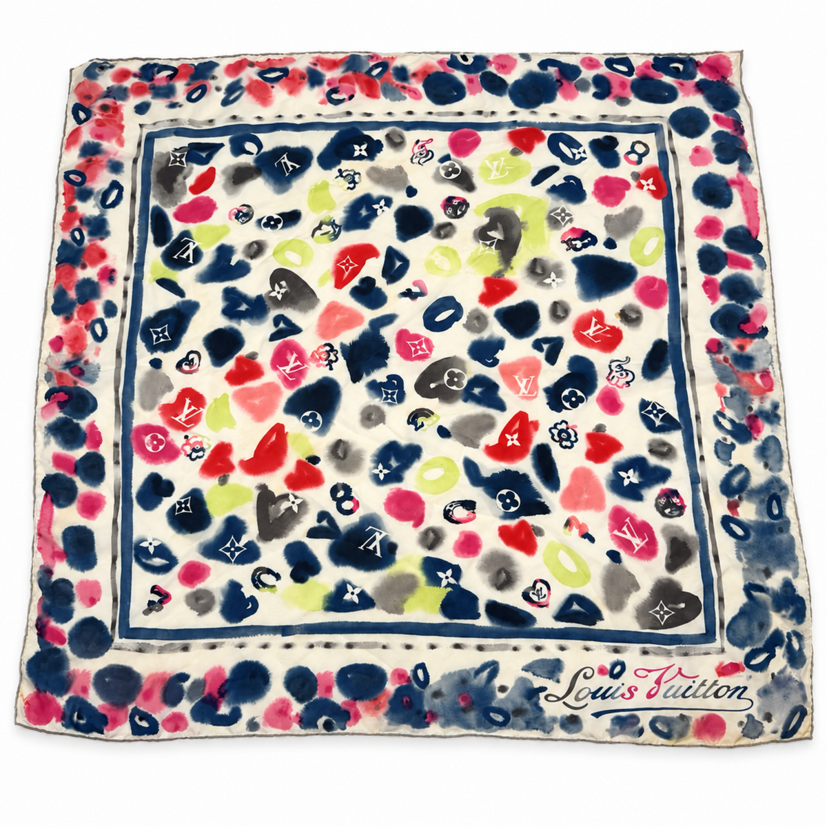 Pre-Owned Louis Vuitton Square 70 Silk Scarf - LV2135
