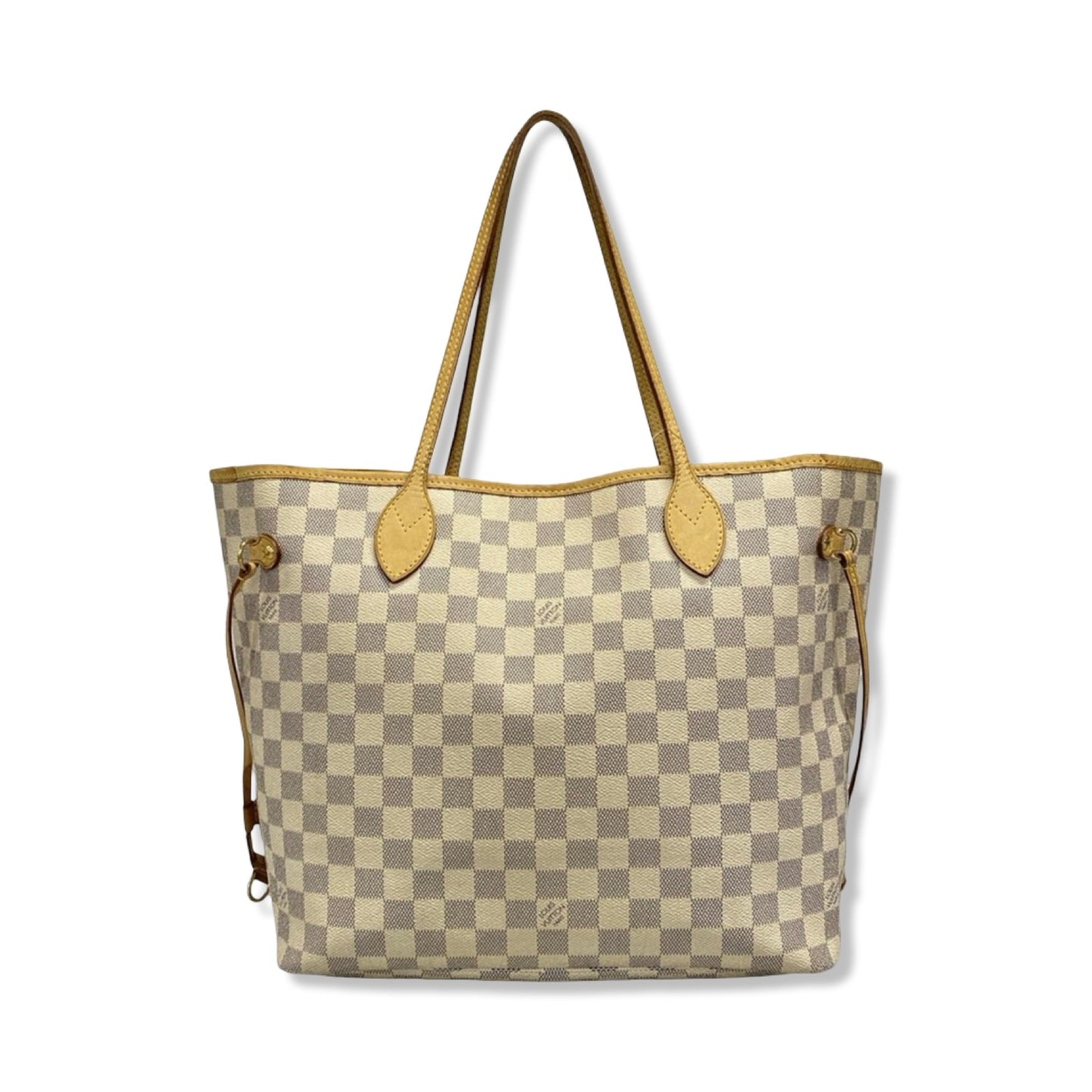 Pre-Owned Louis Vuitton Damier Azur Neverfull MM - LV1766
