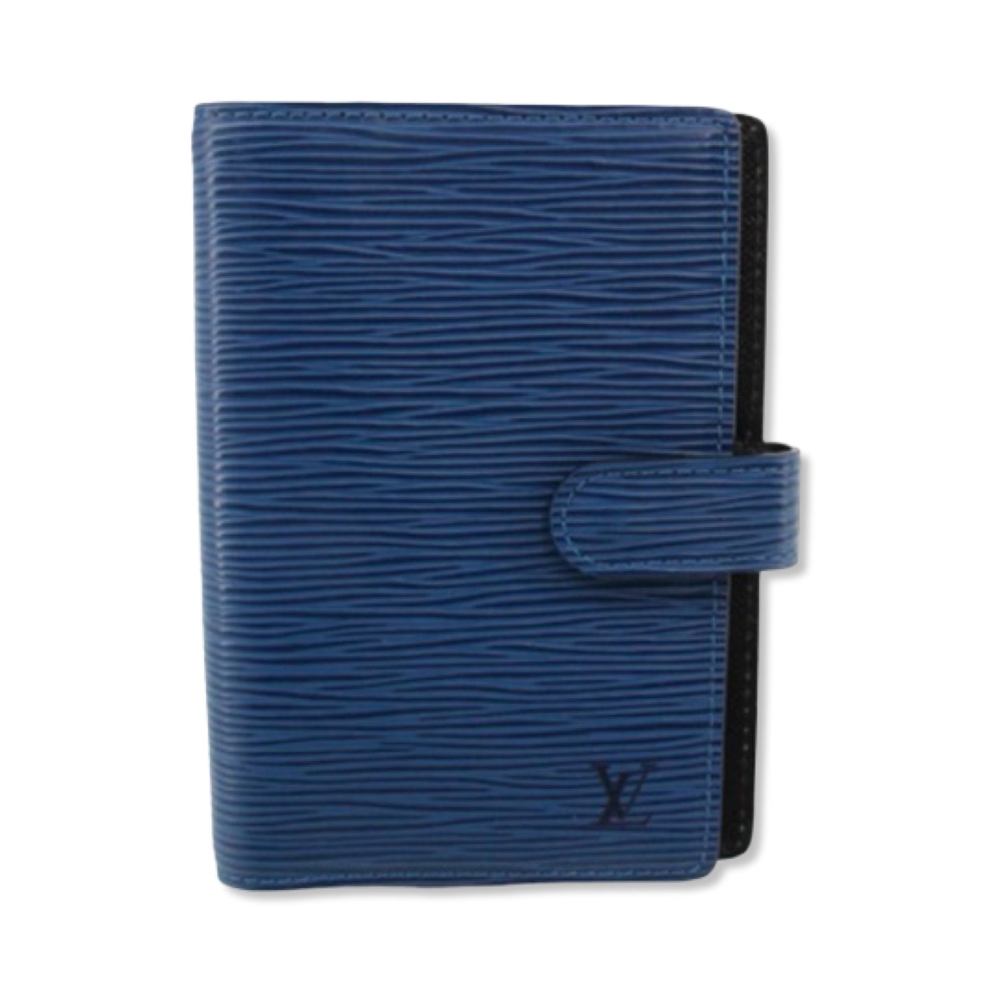 Pre-Owned Louis Vuitton Monogram Epi Leather Toledo Blue Small Ring Agenda Cover - LV1665
