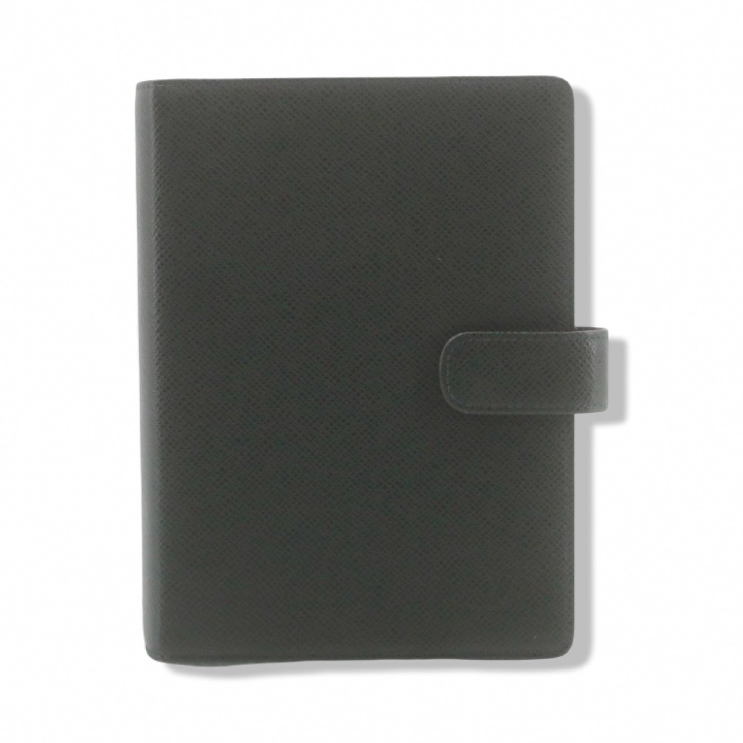 Pre-Owned Louis Vuitton Taiga Leather Green Medium Ring Agenda - LV1957