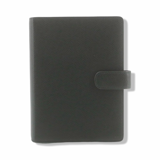 Pre-Owned Louis Vuitton Taiga Leather Green Medium Ring Agenda - LV1957