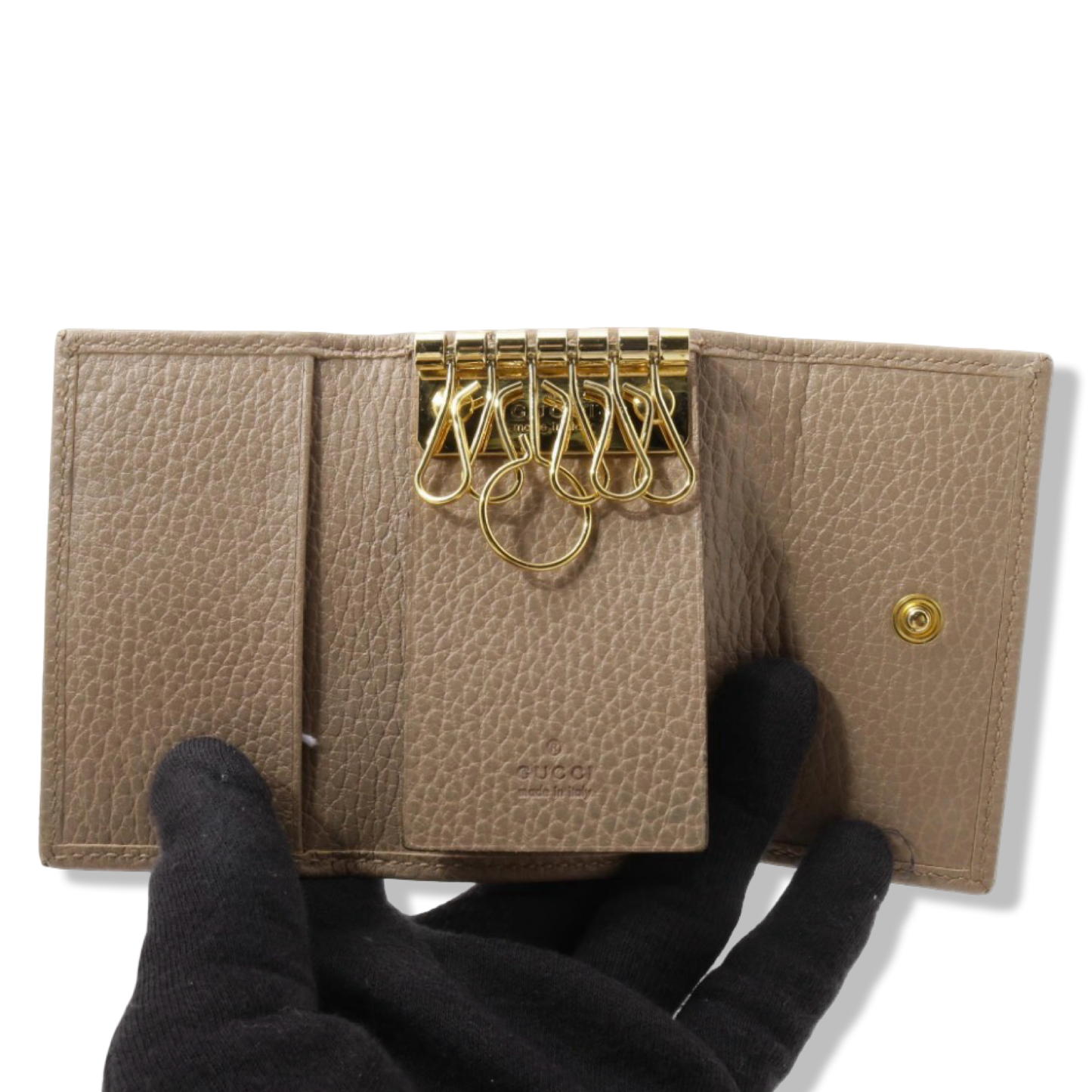 Pre-Owned Gucci Leather Key Holder - G1204
