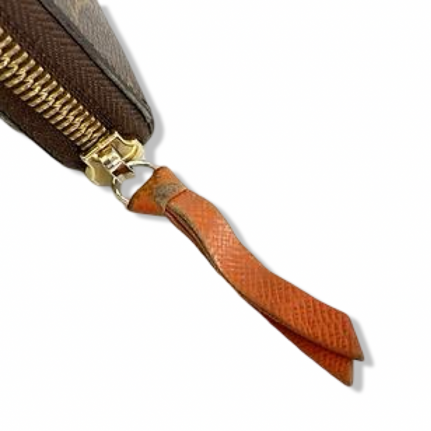 Pre-Owned Louis Vuitton Clemence Wallet Monogram Canvas with Orange Interior - LV2043