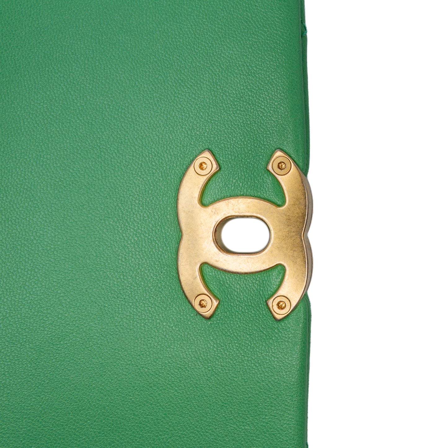 Pre-Owned Chanel Quilted Lambskin Chain is More Small Flap - CH1042