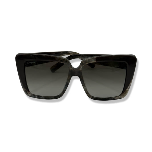 Pre-Owned Salvatore Ferragamo Marbled Sunglasses - FER1002