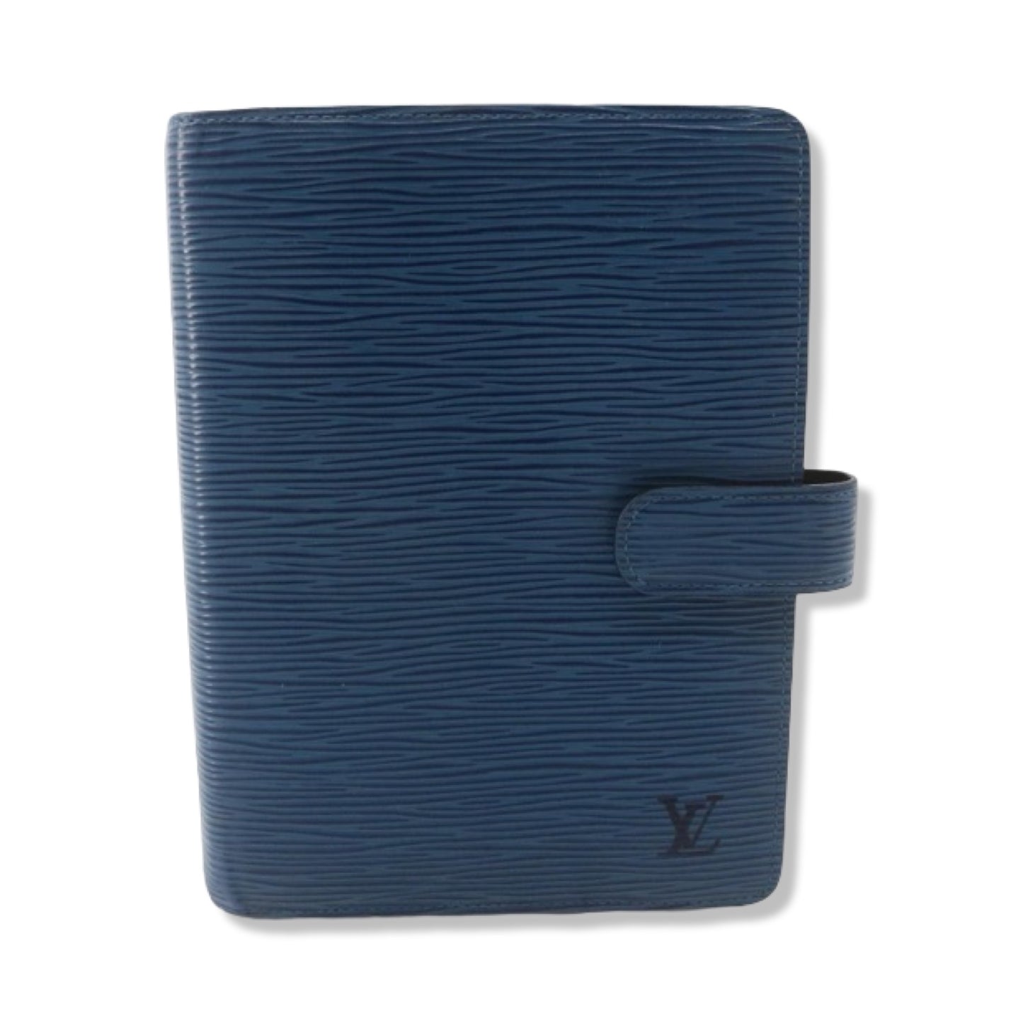 Pre-Owned Louis Vuitton Epi Leather Toldeo Blue Medium Ring Agenda - LV2025