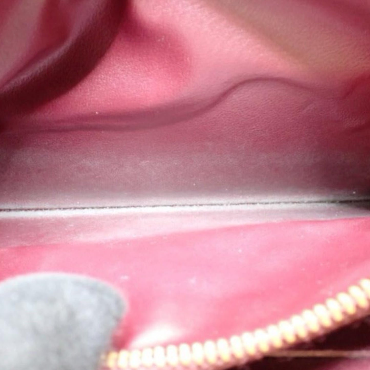 Pre-Owned Louis Vuitton Amarante Vernis Zippy Wallet - LV1350