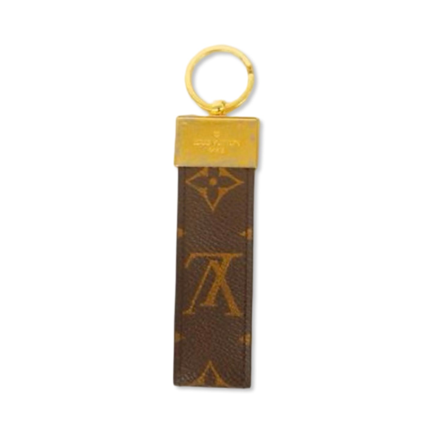 Pre-Owned Louis Vuitton Monogram Dauphine Dragonne Key Ring - LV1660