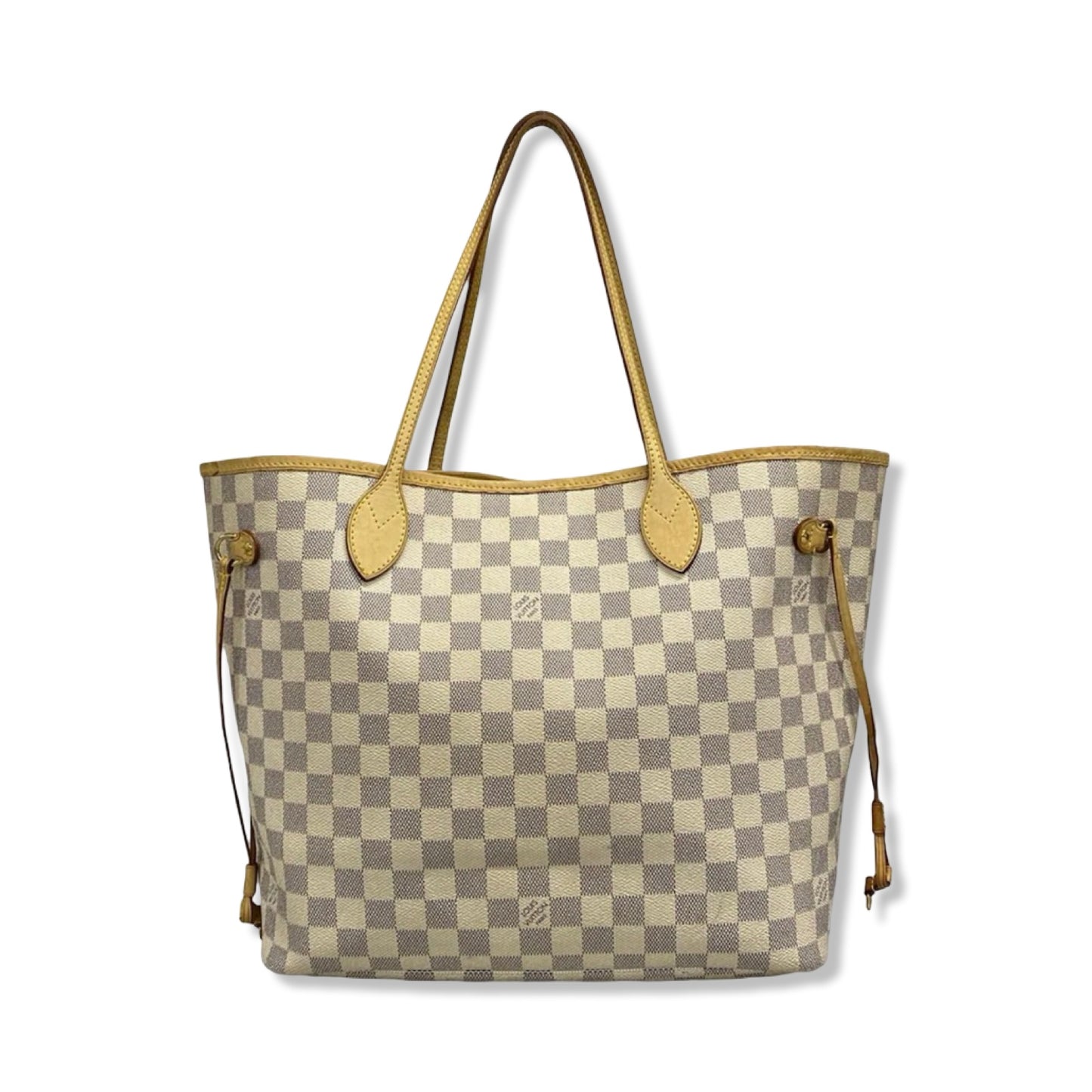 Pre-Owned Louis Vuitton Damier Azur Neverfull MM - LV1766