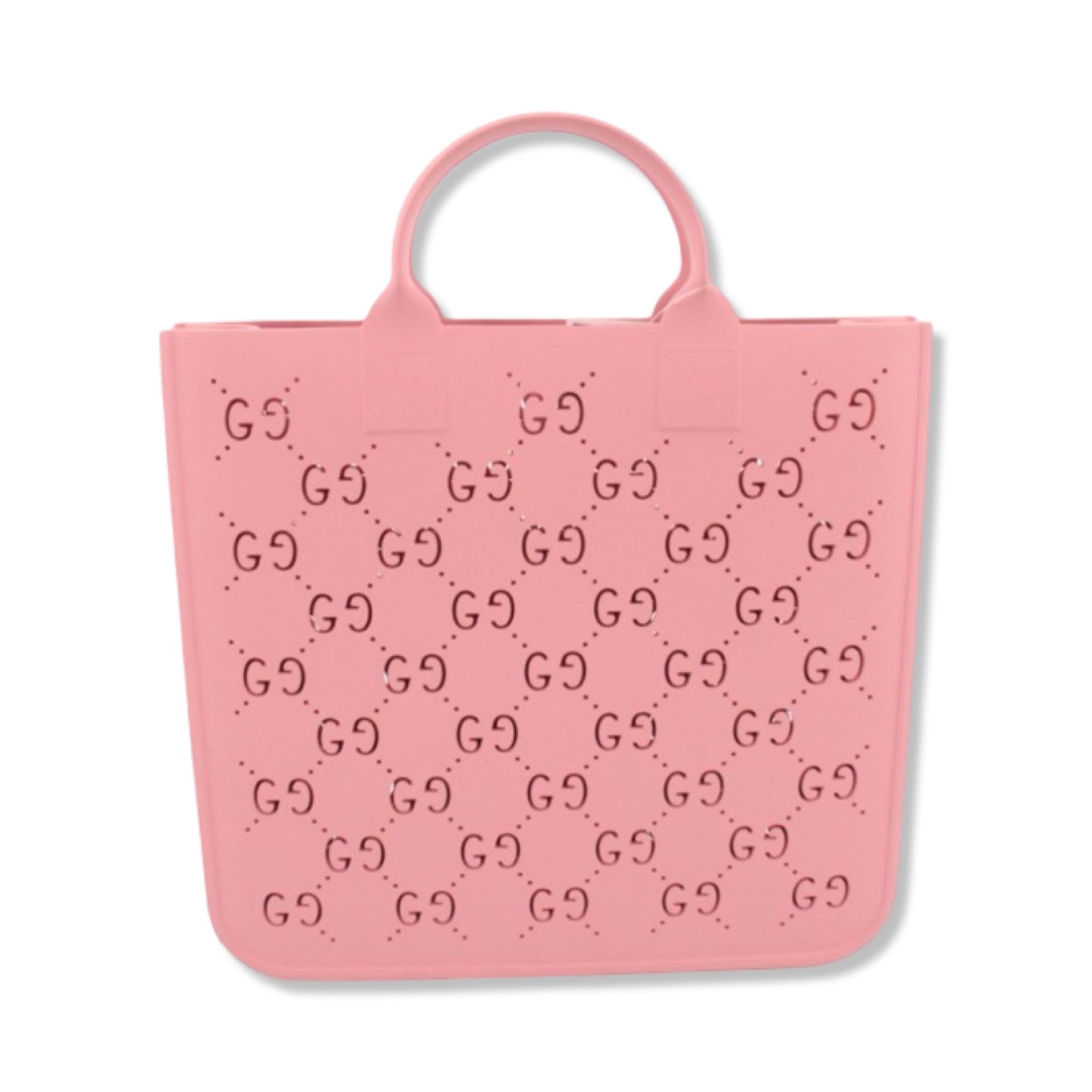 Pre-Owned Gucci GG Rubber Tote Bag - G1114