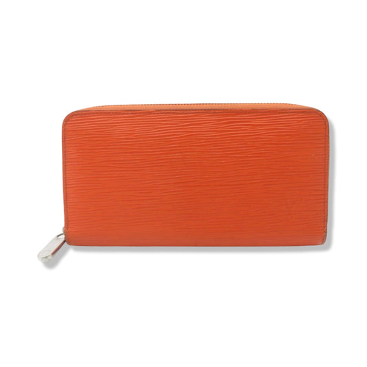 Pre-Owned Louis Vuitton Epi Leather Zippy Wallet Orange - LV1320