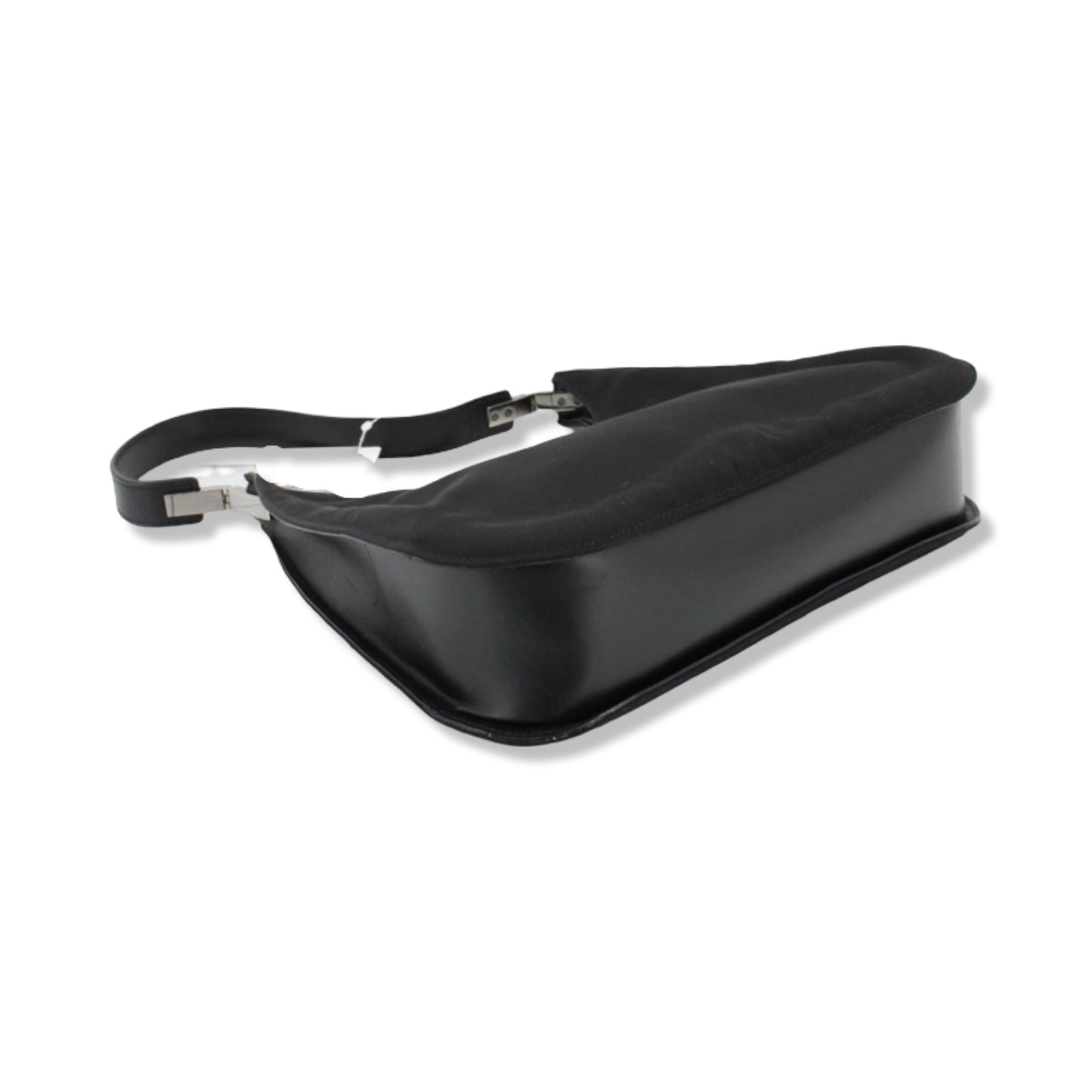 Pre-Owned Gucci Black Canvas Shoulder Bag - G1089