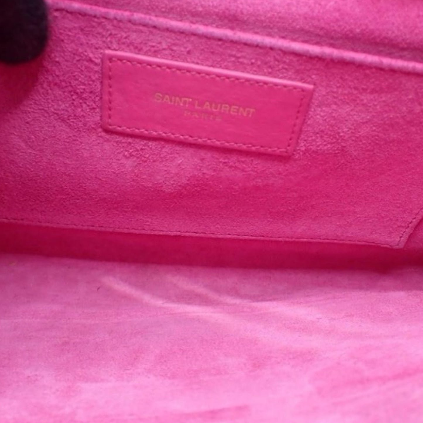 Pre-Owned Yves Saint Laurent Pink Leather Clutch - YSL1009