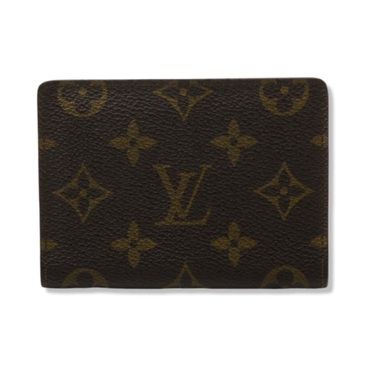 Pre-Owned Louis Vuitton Monogram Porto 2 Cult Vertical Card Holder - LV1657