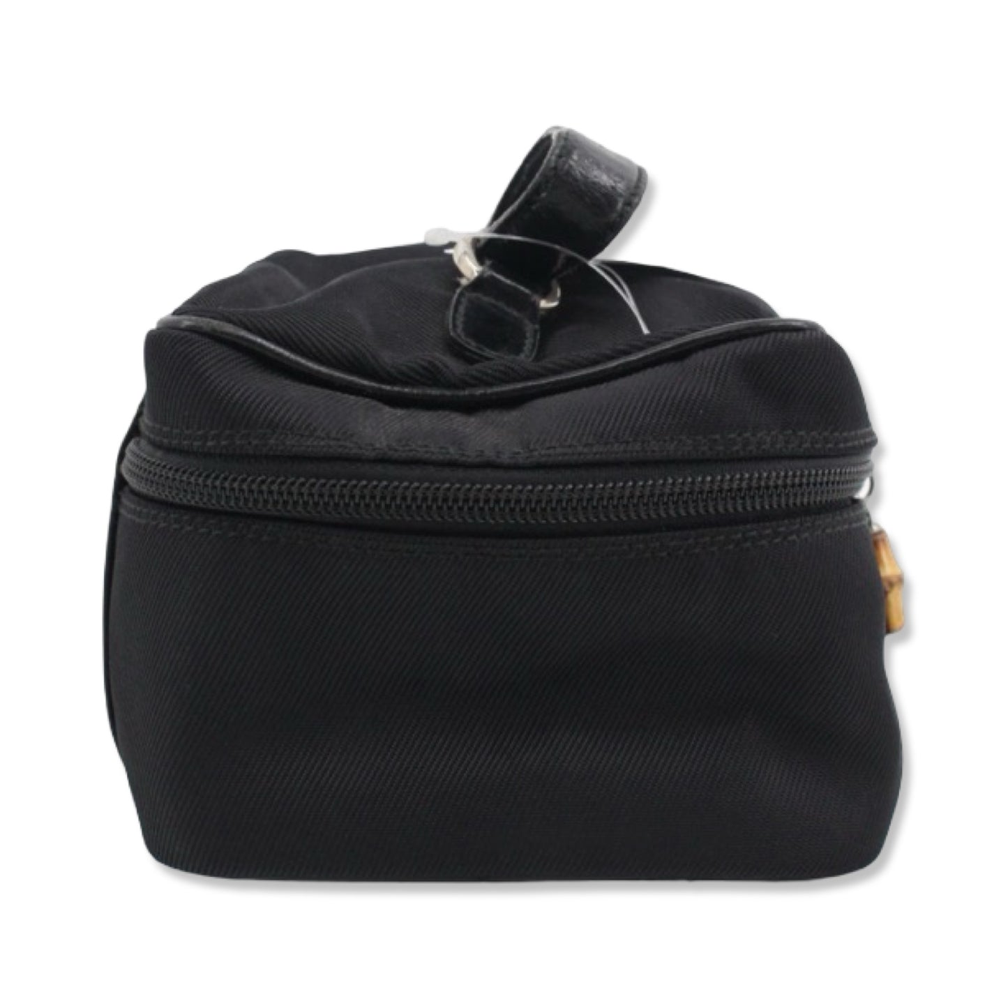 Pre-Owned Gucci Canvas Bamboo Vanity - G1098