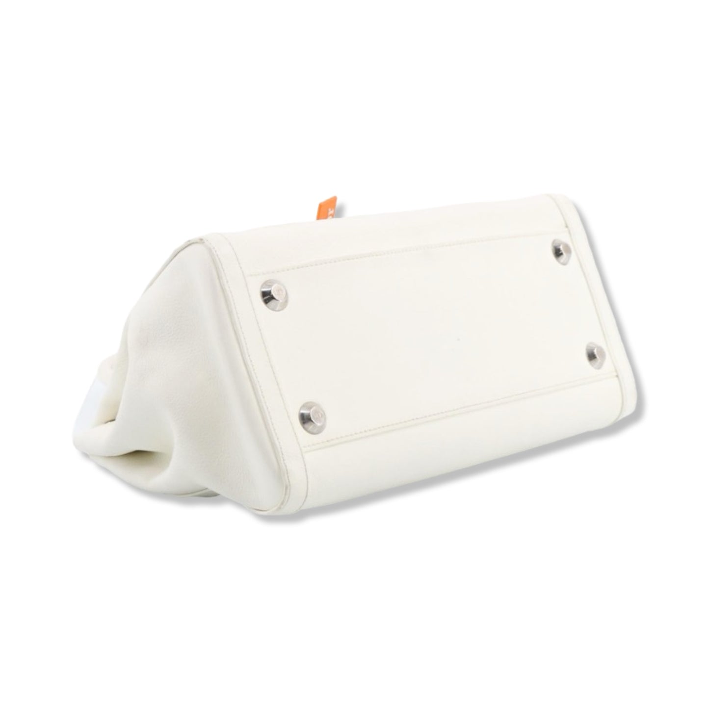 Pre-Owned Christian Dior White Leather Flight Collection Handbag - DIO1022