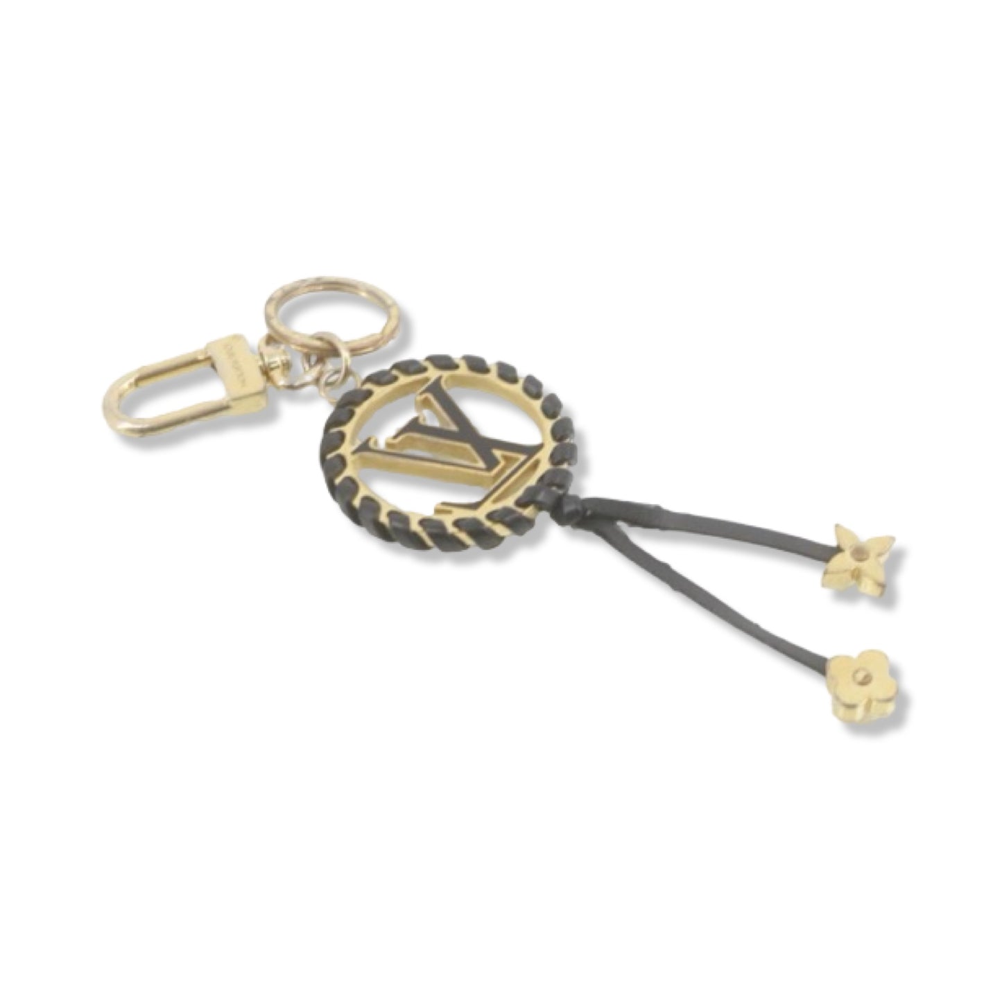 Pre-Owned Louis Vuitton Key Charm - Black and Gold - LV1574