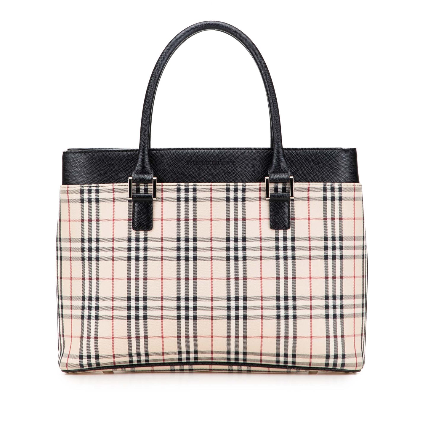 Pre-Owned Burberry House Check Canvas Tote Bag - BB1040