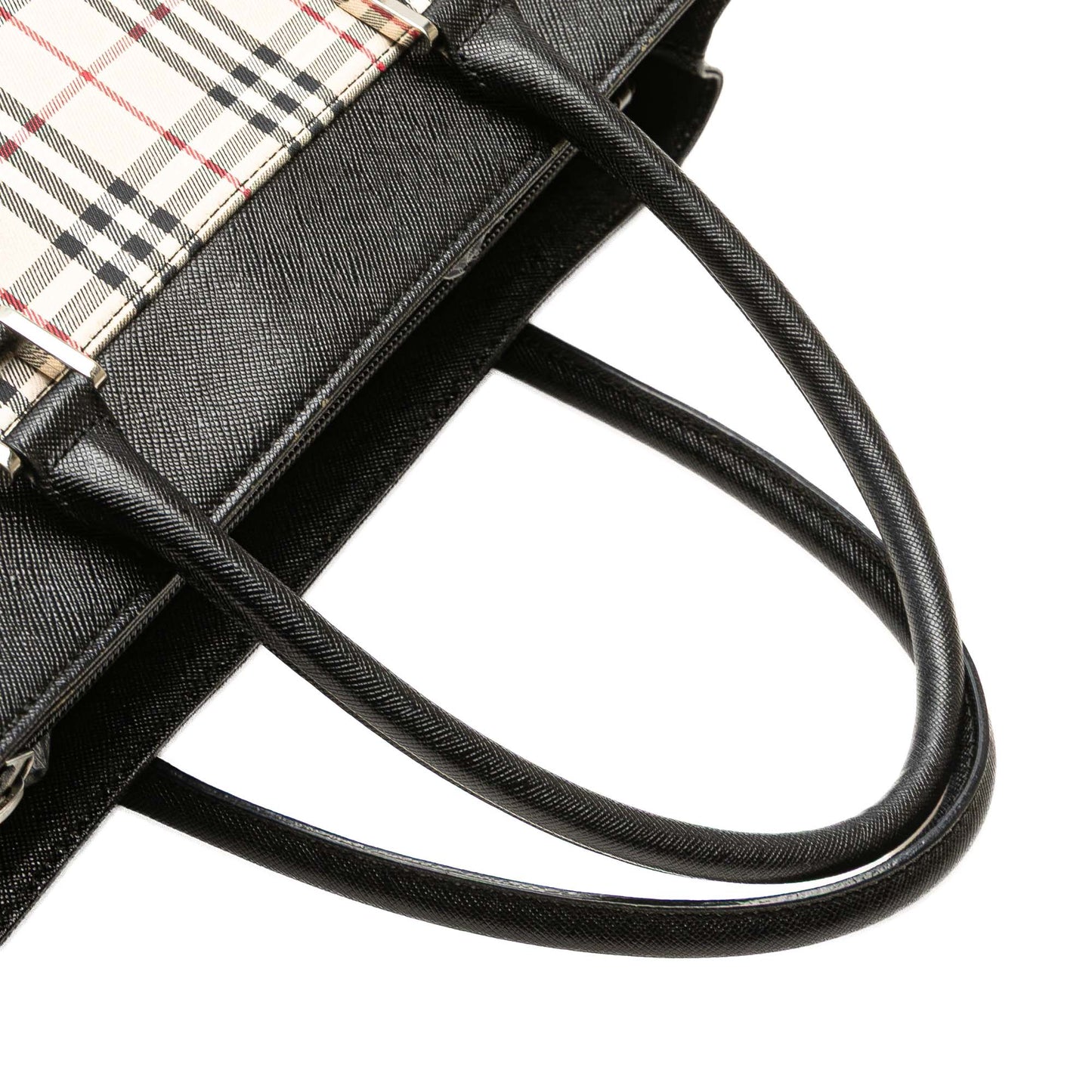 Pre-Owned Burberry House Check Canvas Tote Bag - BB1040