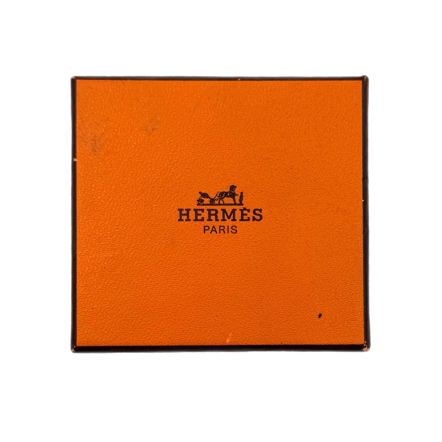 Pre-Owned Hermes Brown Leather Hook Bracelet - HER1015