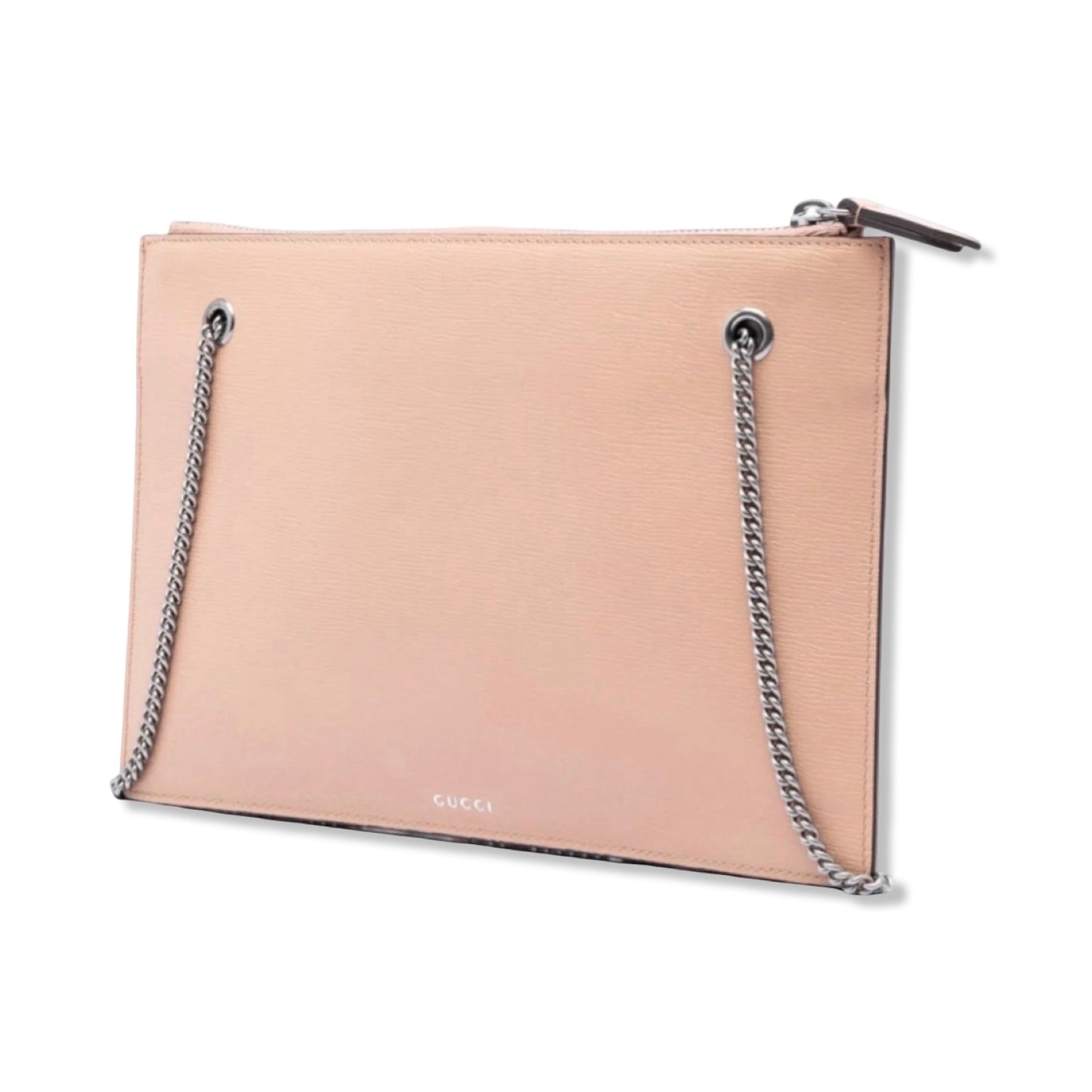 Pre-Owned Gucci Blooms Calfskin Chain Clutch - G1206
