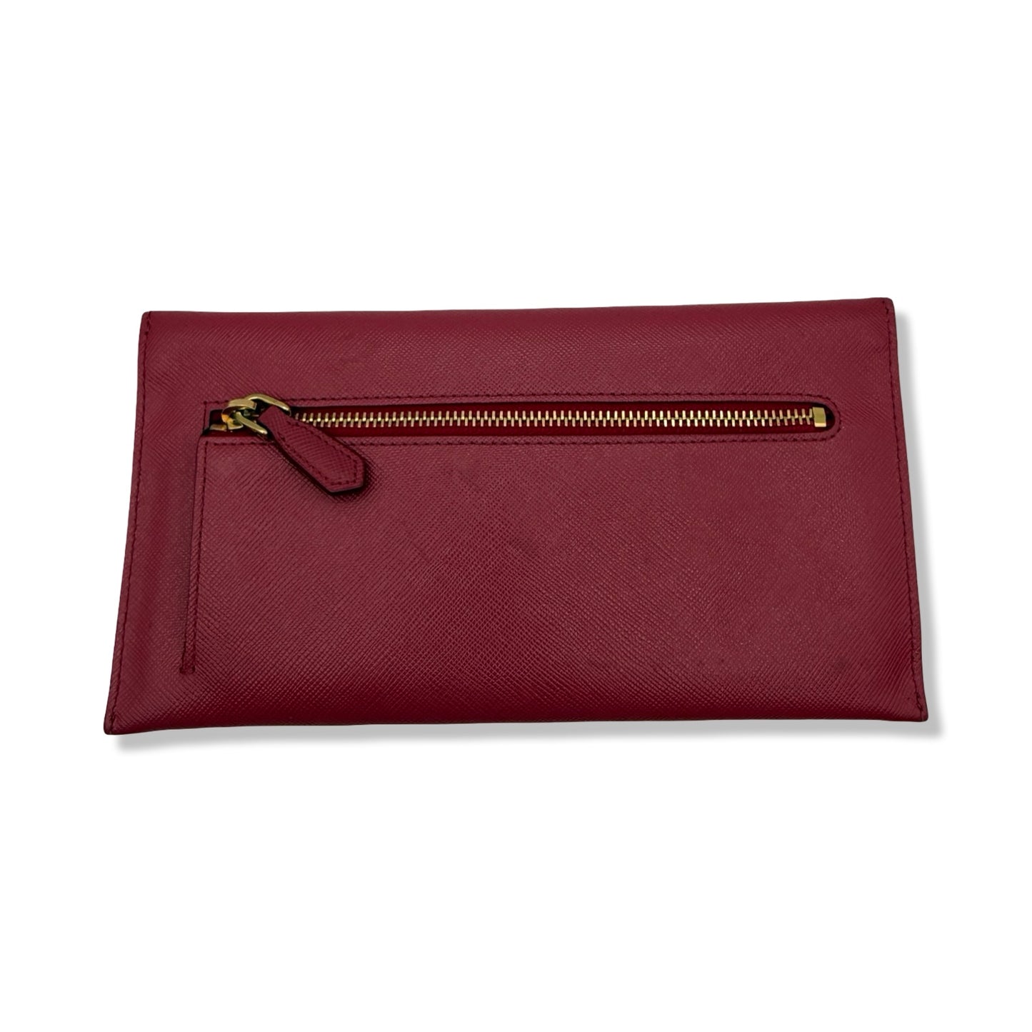 Pre-Owned Prada Saffiano Envelope Wallet - P1042