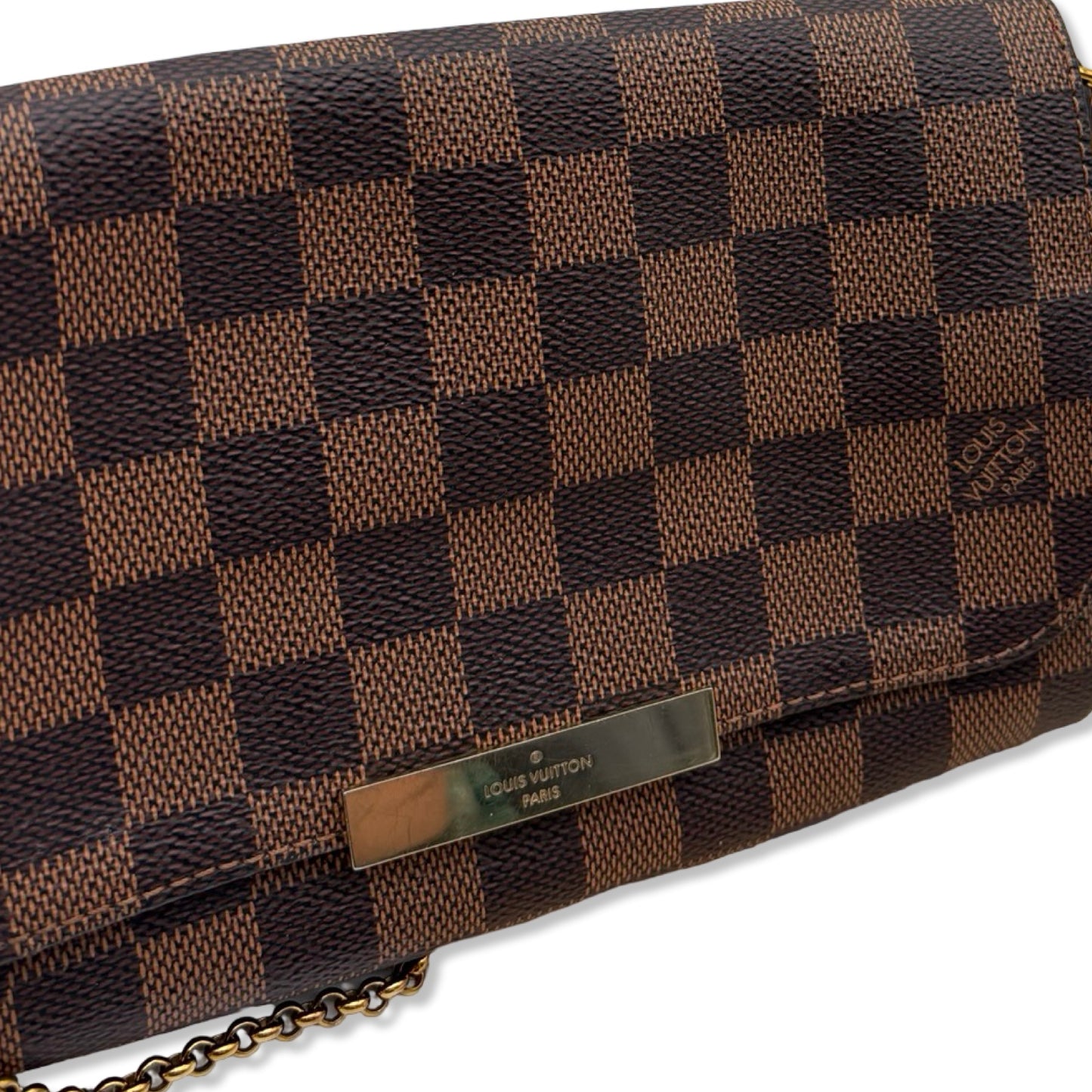 Pre-Owned Louis Vuitton Damier Ebene Canvas Favorite PM - LV2012