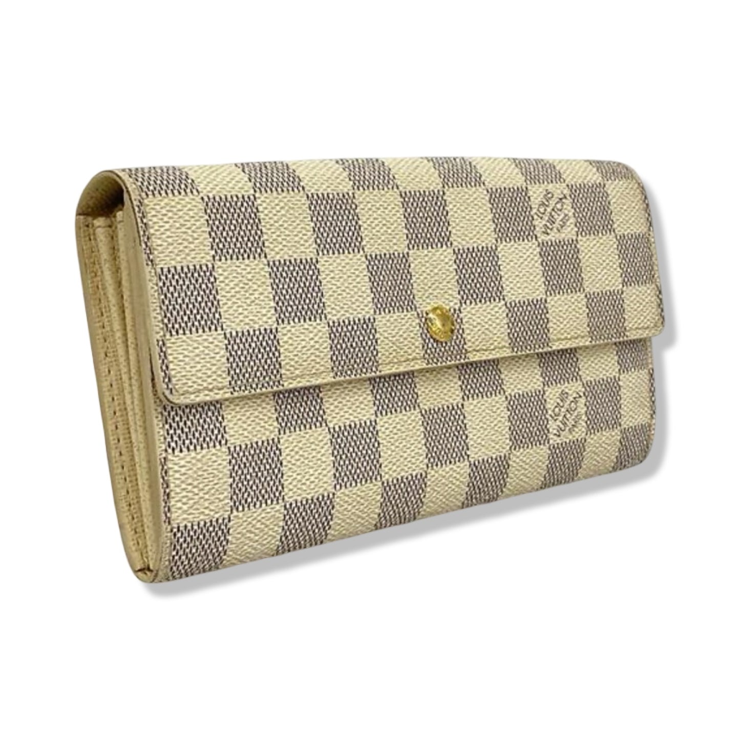 Pre-Owned Louis Vuitton Damier Azur Canvas Sarah Wallet - LV1585