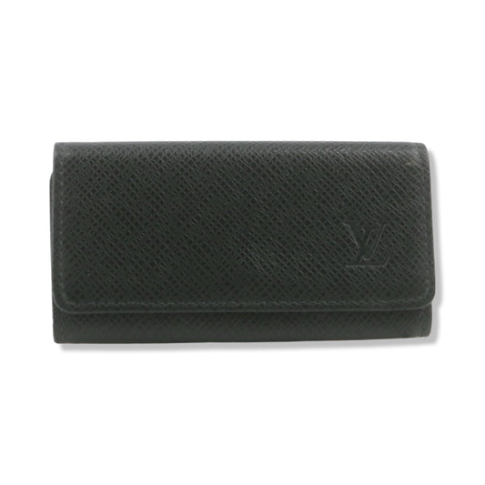 Pre-Owned Louis Vuitton Taiga Leather Green Multicle 4 Key Case - LV1421