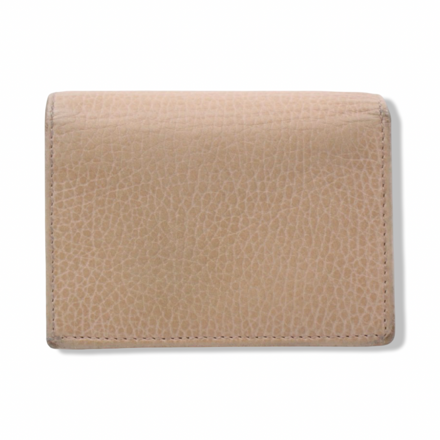 Pre-Owned Gucci Leather Snap Card Holder - G1199