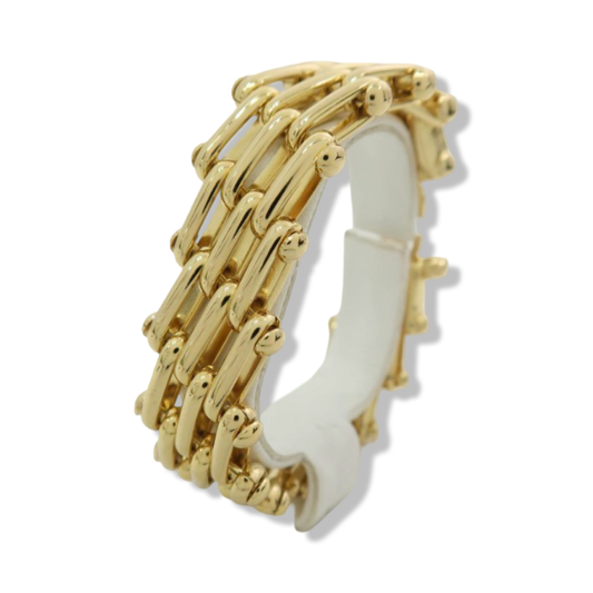 Pre-Owned Dior Gold Plated Link Bracelet - DIO1072
