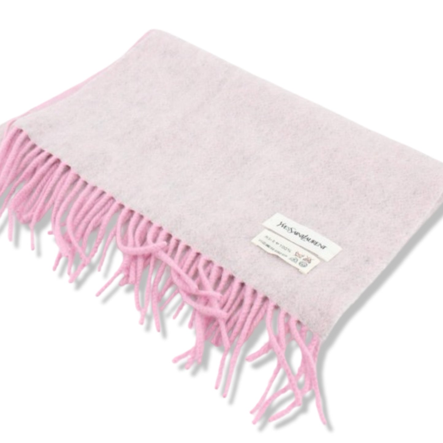 Pre-Owned Yves Saint Laurent Pink Scarf - YSL1020