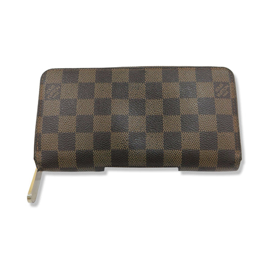 Pre-Owned Louis Vuitton Damier Ebene Canvas Zippy Wallet - LV1851