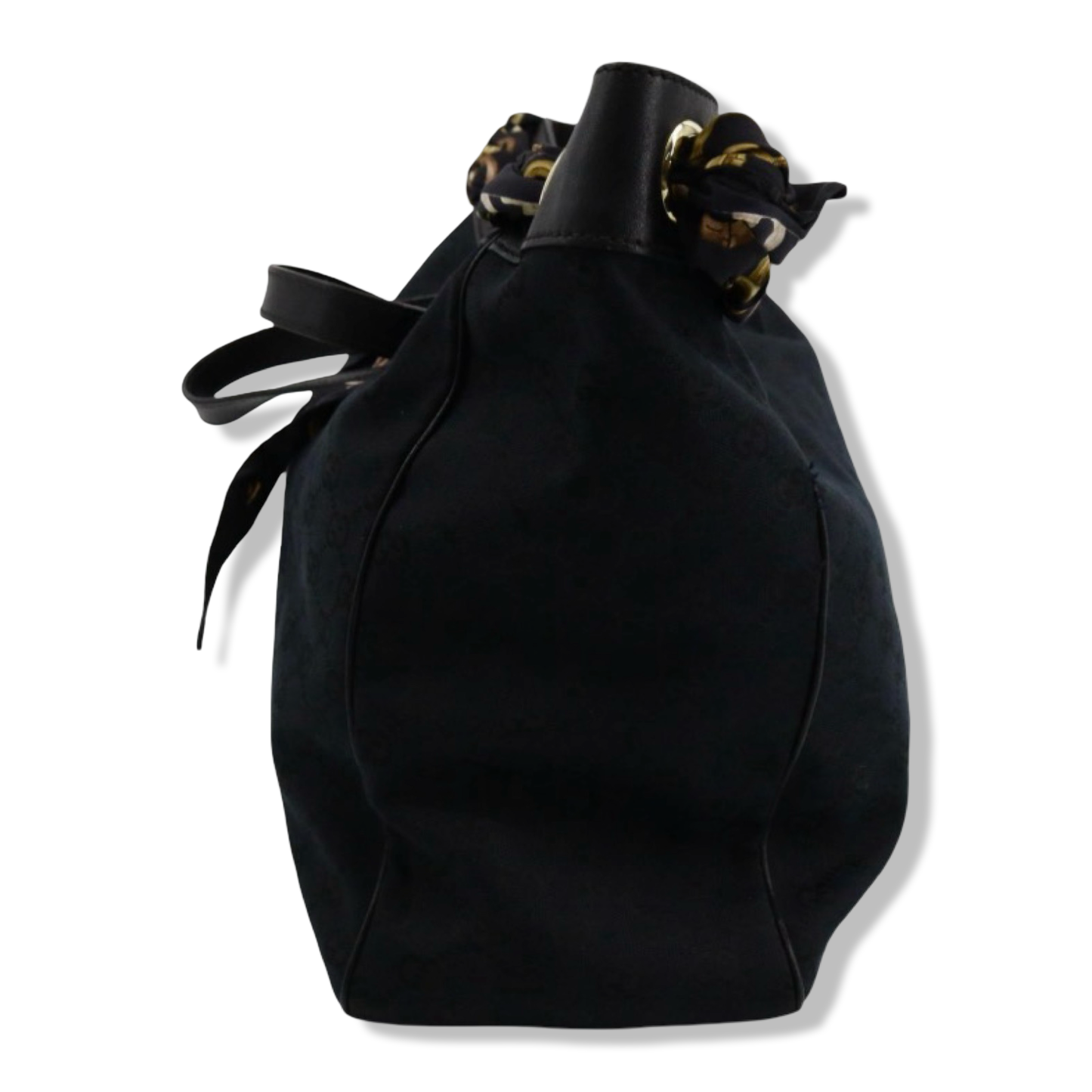 Pre-Owned Gucci Canvas Scarf Handbag - G1181