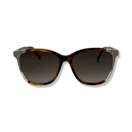 Pre-Owned Carolina Herrera Havana Ivory Sunglasses - CAR1009