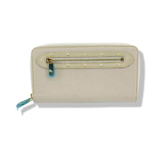 Pre-Owned Louis Vuitton Leather Suhali Zippy Wallet