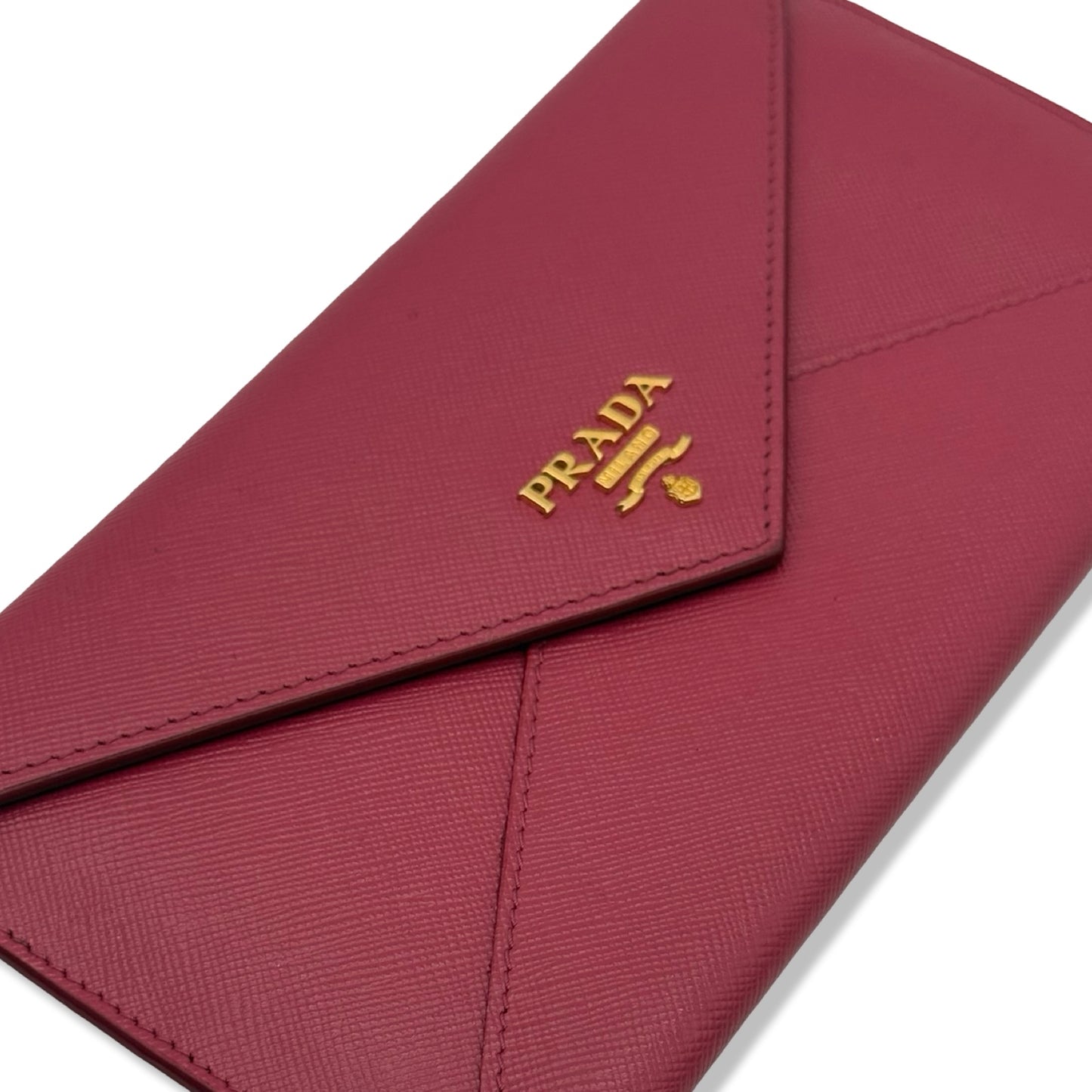 Pre-Owned Prada Saffiano Envelope Wallet - P1042
