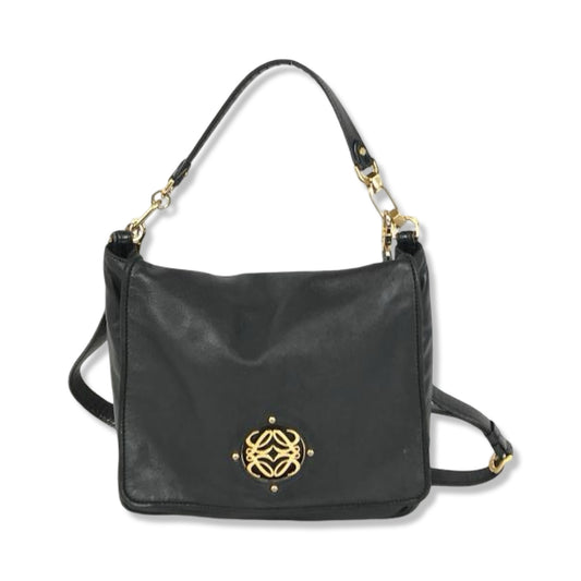 Pre-Owned Loewe Leather Anagram Shoulder Bag - LOE1009