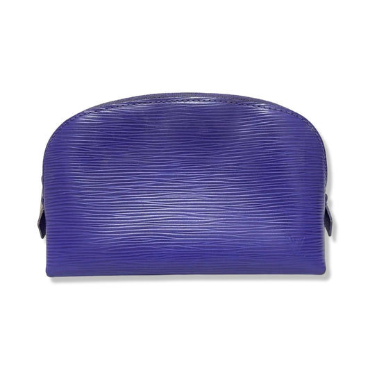 Pre-Owned Louis Vuitton Purple Epi Leather Cosmetic Pouch - LV1353