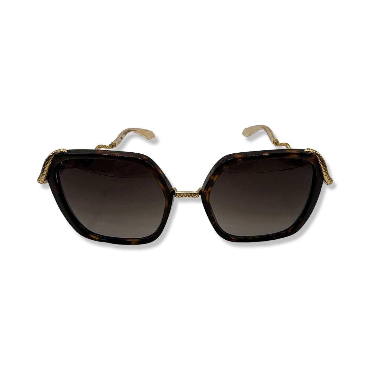 Pre-Owned Roberto Cavalli SRC003M Brown/Yellow Havana Sunglasses - RC1001