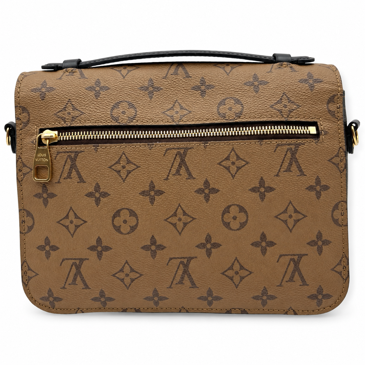 Pre-Owned Louis Vuitton Monogram Reverse Canvas Pochette Metis Crossbody - LV2136
