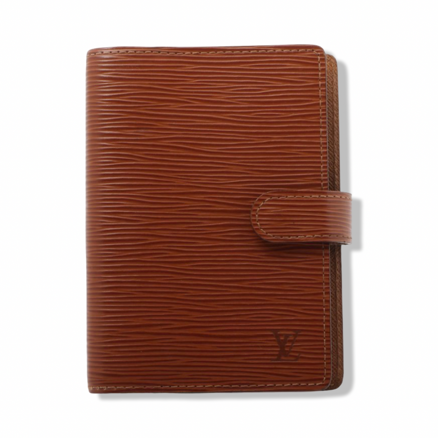 Pre-Owned Louis Vuitton Epi Leather Desert Fawn Small Ring Agenda Cover - LV2039
