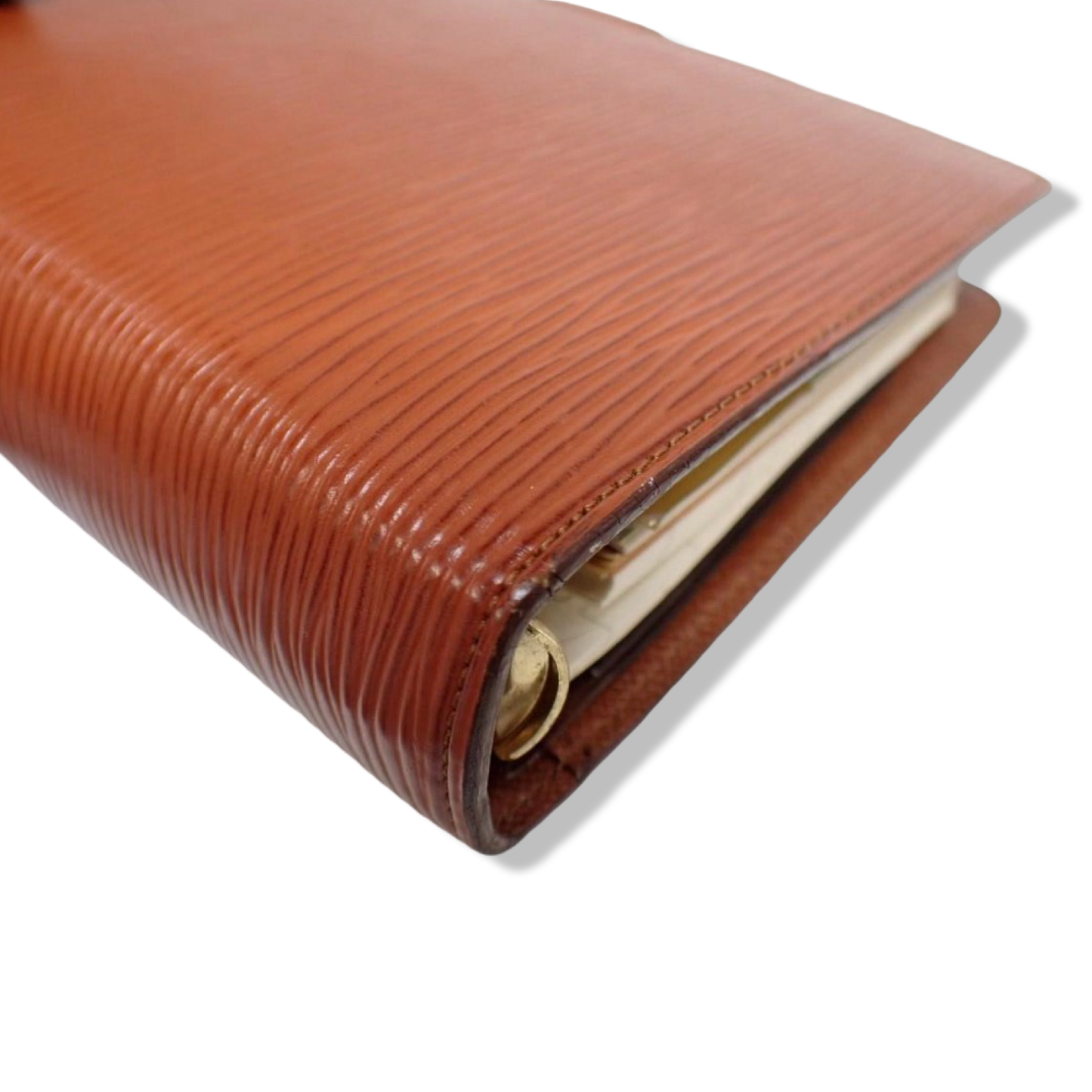 Pre-Owned Louis Vuitton Epi Leather Desert Fawn Medium Ring Agenda - LV1994