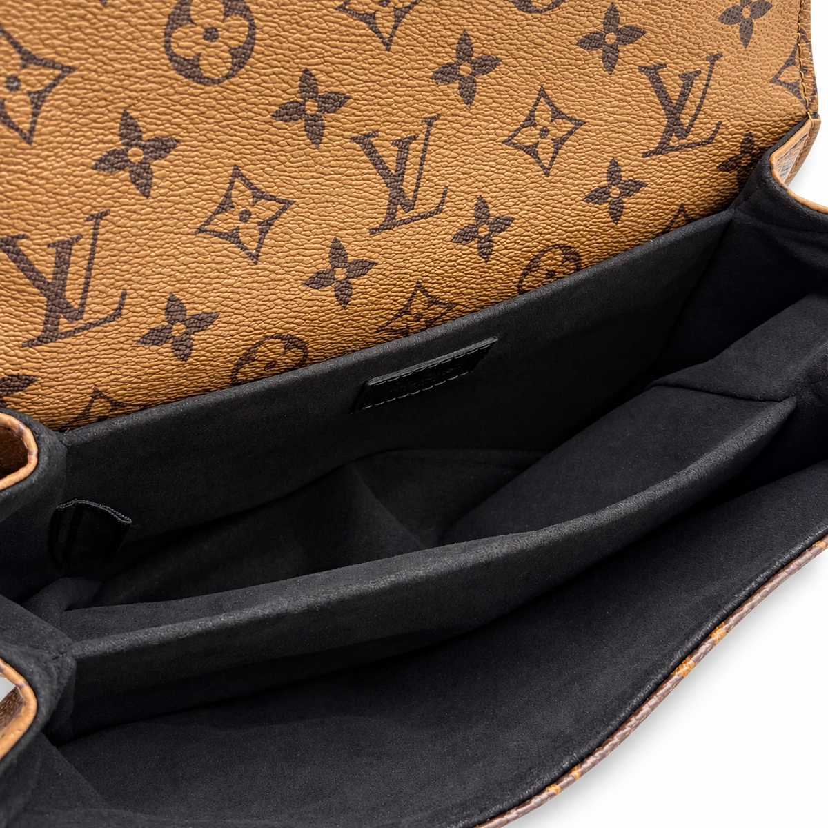 Pre-Owned Louis Vuitton Monogram Reverse Canvas Pochette Metis Crossbody - LV2136