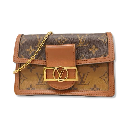 Pre-Owned Louis Vuitton Monogram Reverse Dauphine Chain Wallet - LV1805