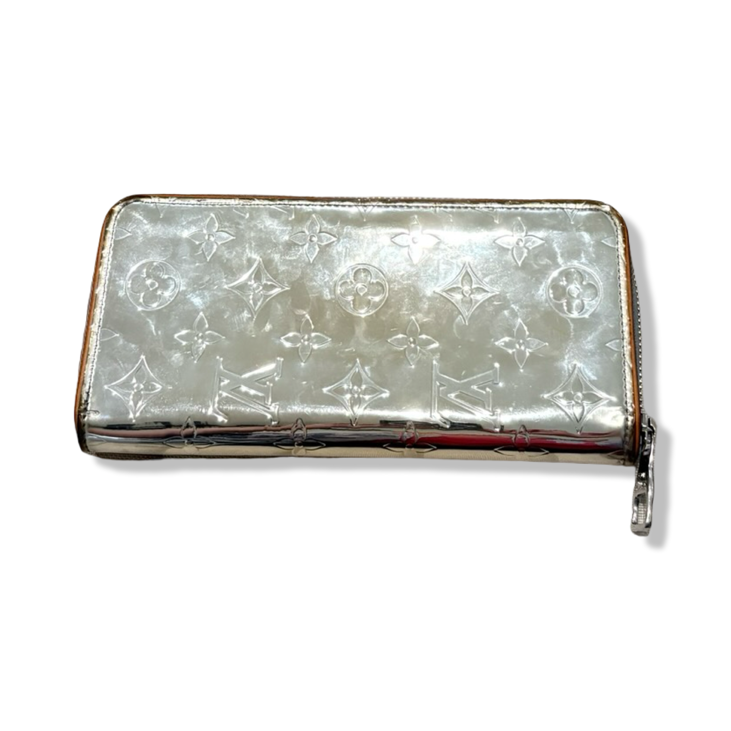 Pre-Owned Louis Vuitton Mirror Leather Zippy Wallet - LV1818