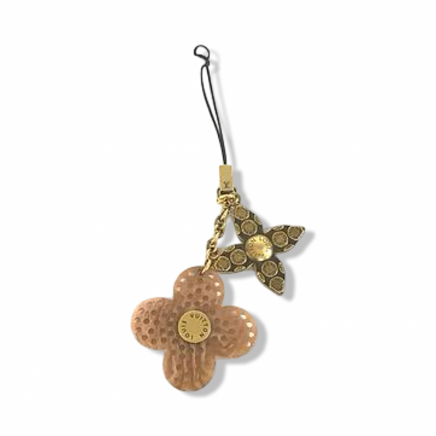 Pre-Owned Louis Vuitton Bijoux Sacklock Flower Key Ring - LV2029