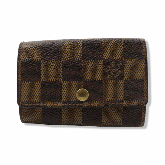 Pre-Owned Louis Vuitton Multicle 6 Key Case Damier Ebene Canvas - LV2080